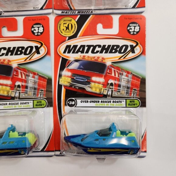 Matchbox Police Boat Sea Speeder Ice Breaker Diecast Vehicles Lot of 15 MOC - Picture 4 of 16